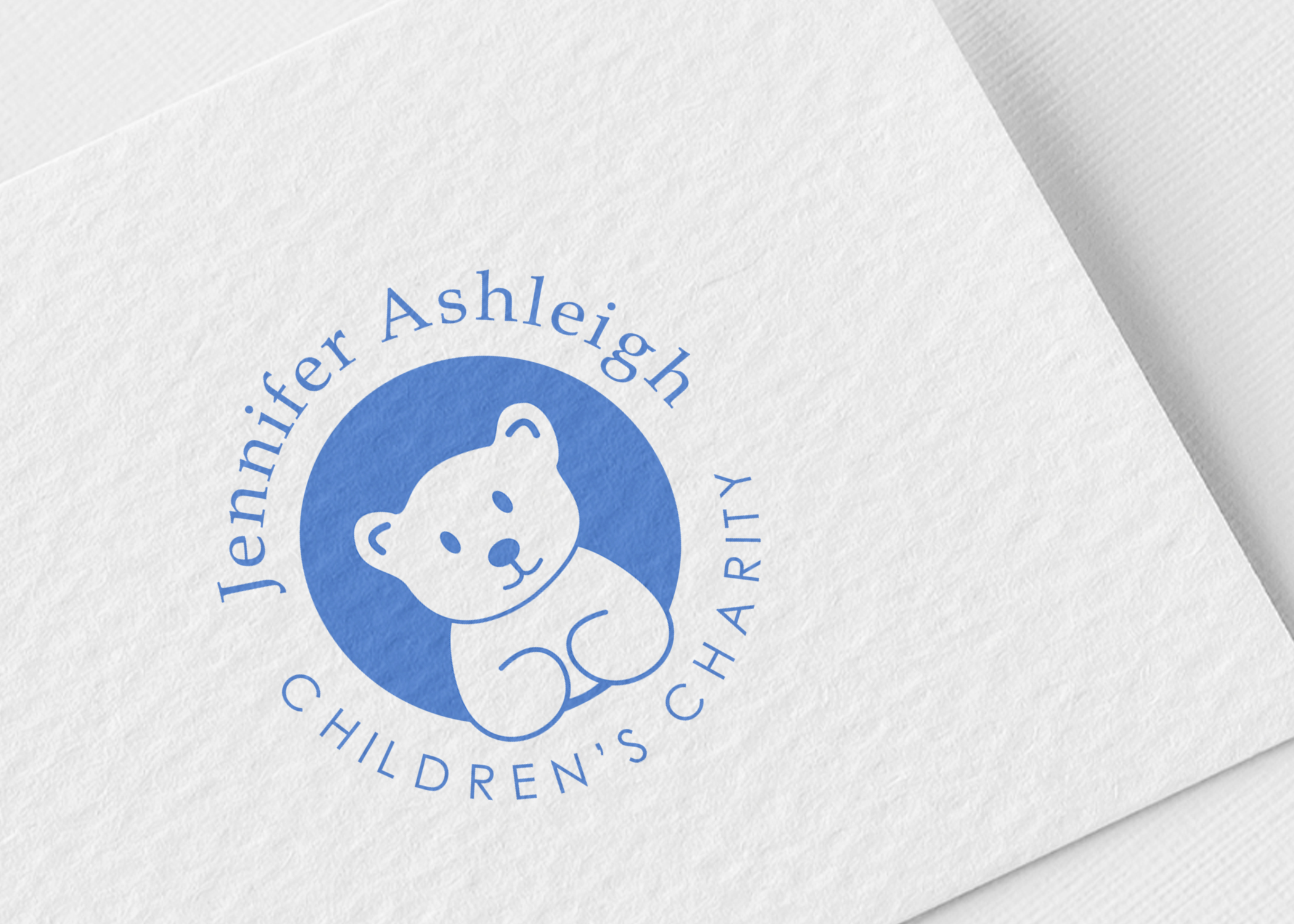 Close up of Jennifer Ashleigh Children's Charity logo